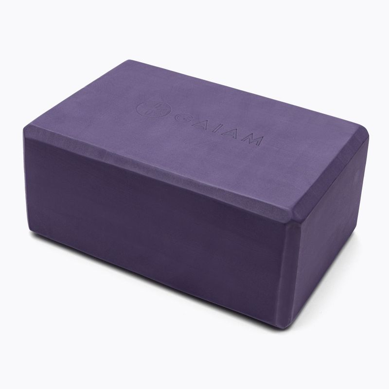 Kostka do jogi Gaiam fioletowa 63682 5