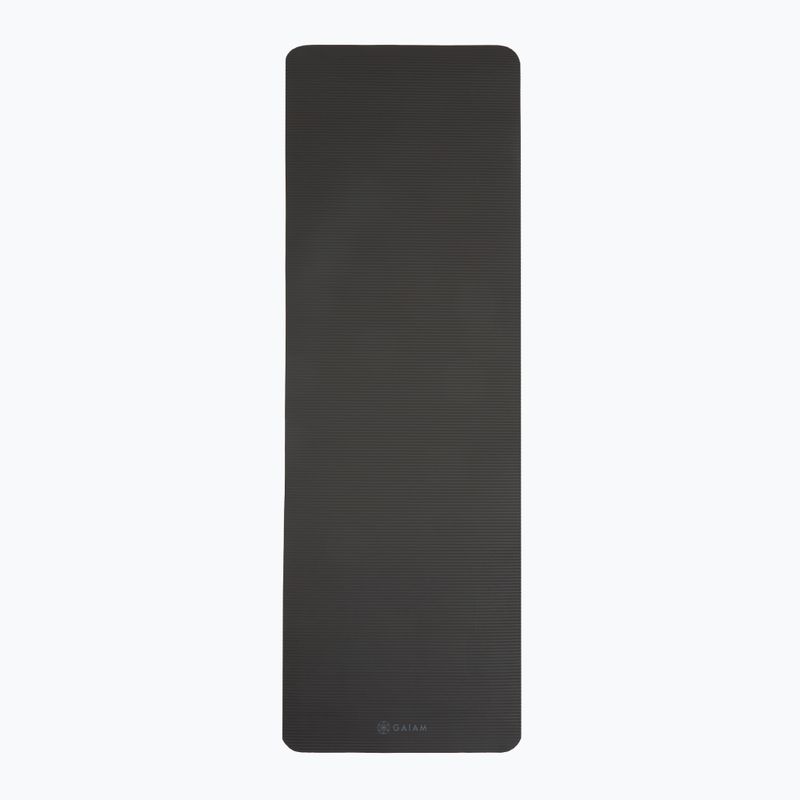 Mata do jogi Gaiam Fitness black