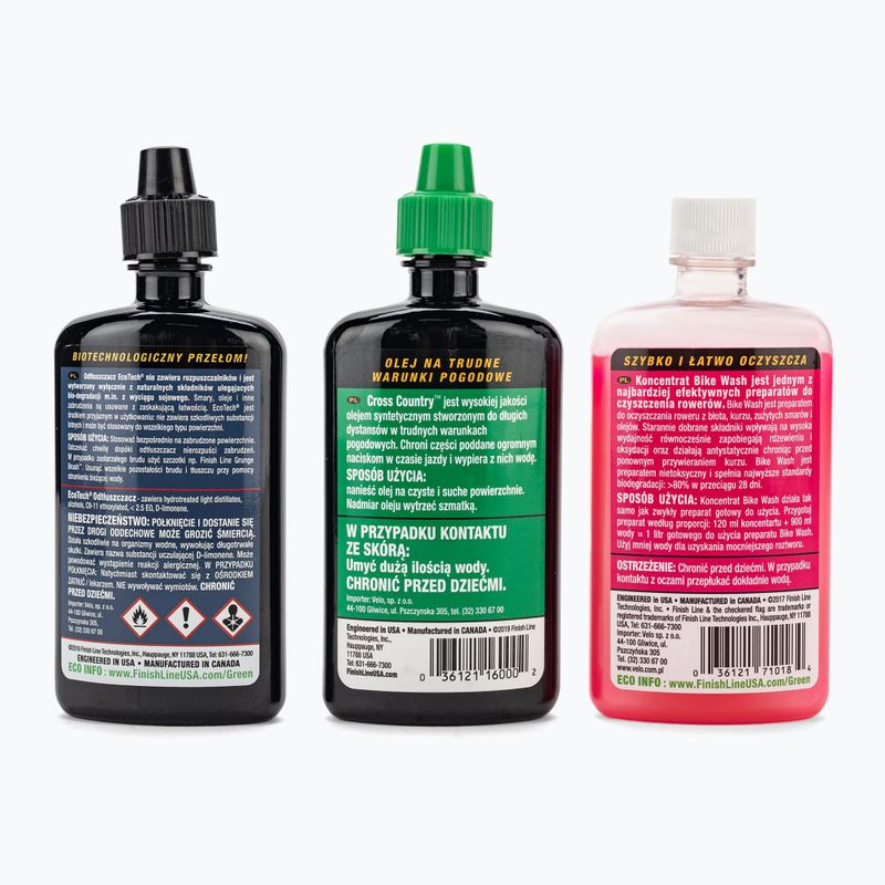 Zestaw Finish Line Premium Bike 3 x 120 ml 2