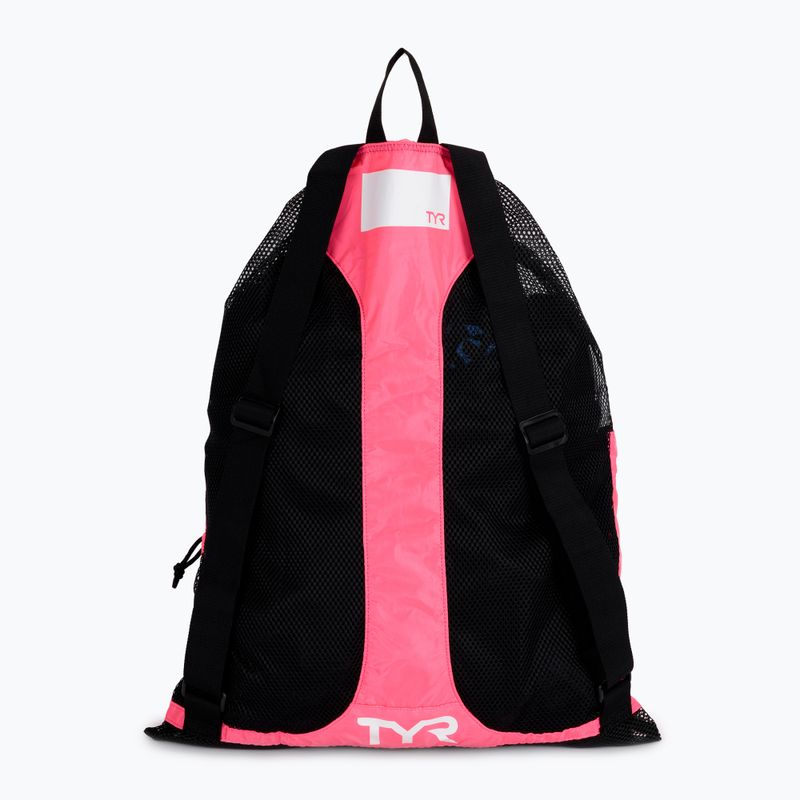 Worek pływacki TYR Big Mesh Mummy Bag 40 l pink 2