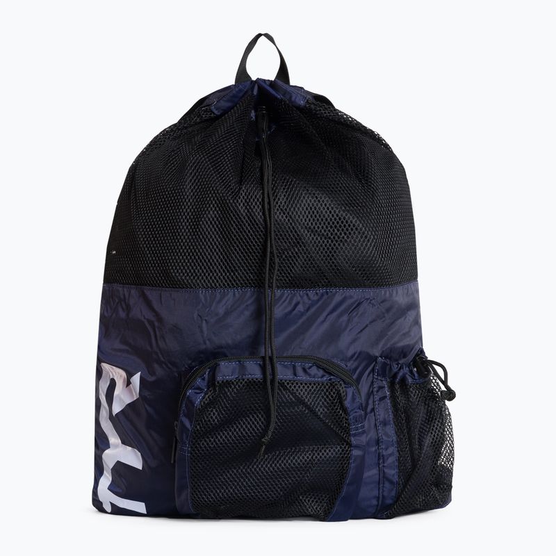 Worek pływacki TYR Big Mesh Mummy Bag 40 l navy