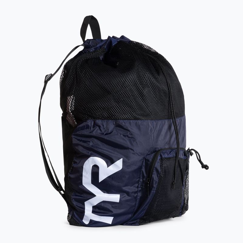 Worek pływacki TYR Big Mesh Mummy Bag 40 l navy 2