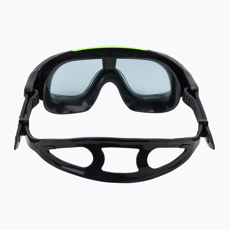 Maska do pływania TYR Orion smoke/ black/ yellow 4