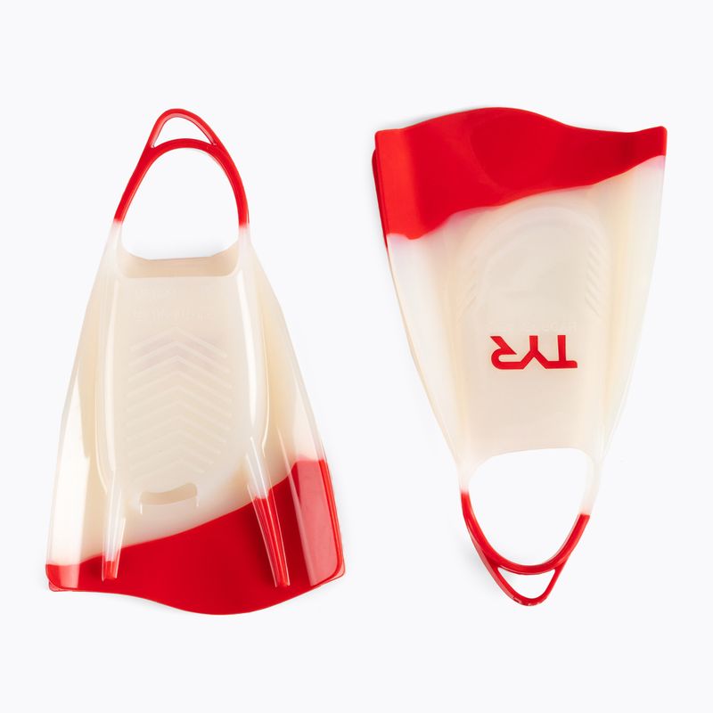 Płetwy do pływania TYR Hydroblade white/red 2