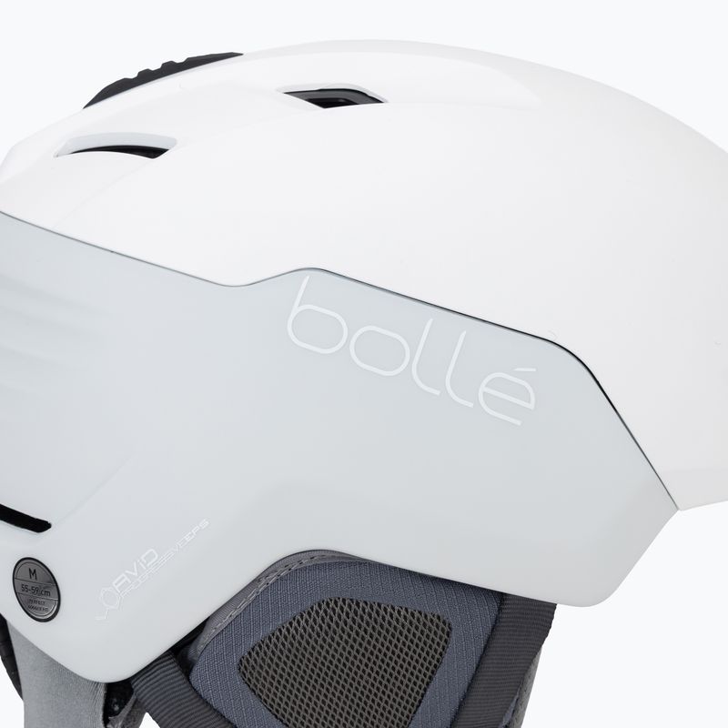 Kask narciarski Bollé Ryft Pure white matte 9