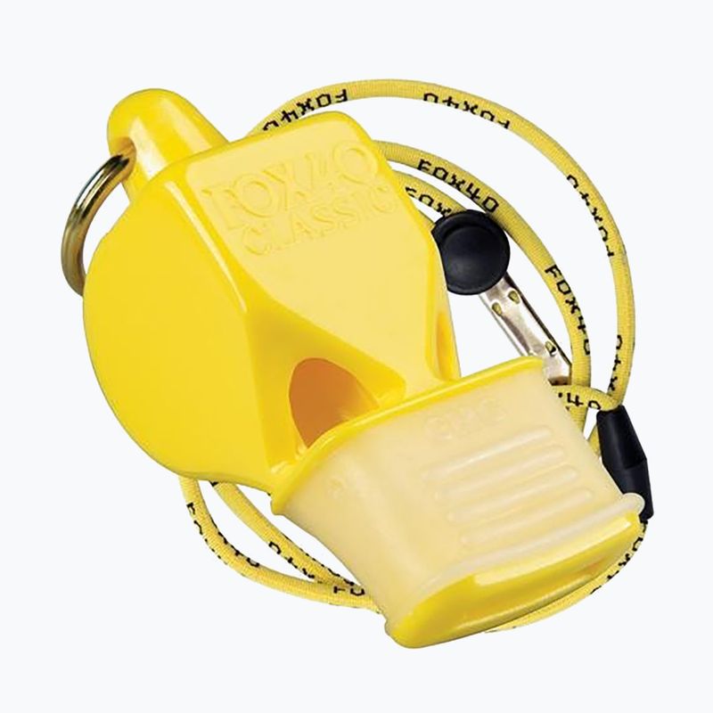 Gwizdek ze sznurkiem Fox 40 Classic CMG Safety yellow