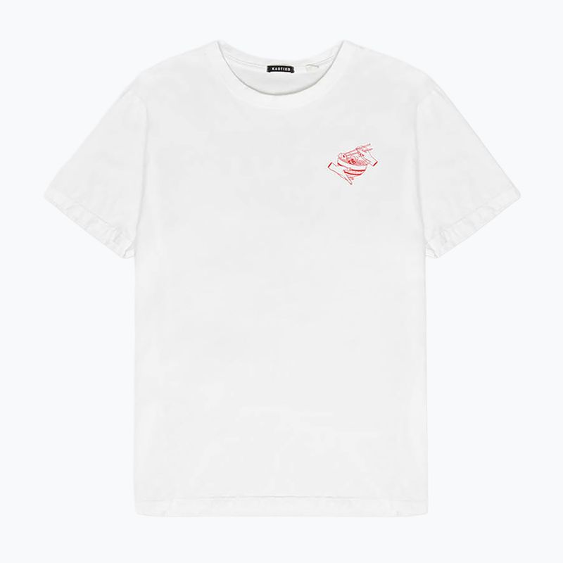 Koszulka męska Kaotiko Washed Suara Ramen white 3