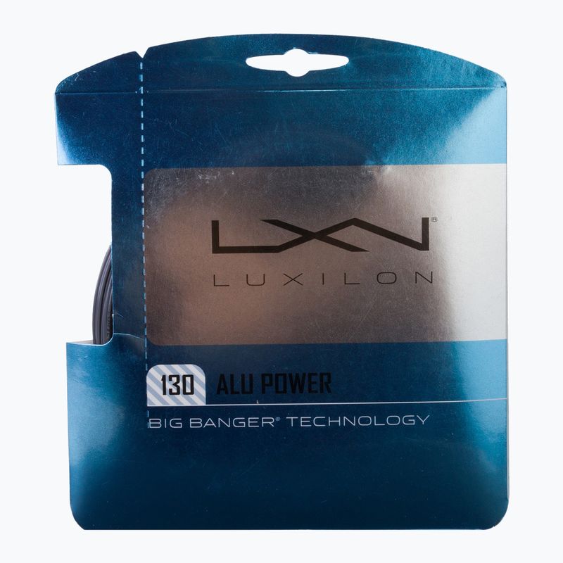 Naciąg tenisowy Luxilon Alu Power 130 12,2 m silver