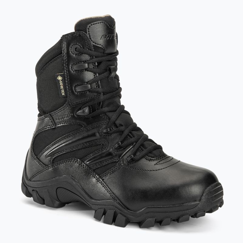 Buty taktyczne męskie Bates Delta 8 Side Zip Gore-Tex black