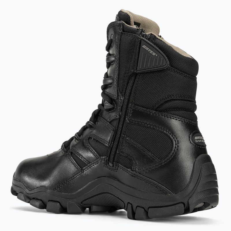 Buty taktyczne męskie Bates Delta 8 Side Zip Gore-Tex black 7