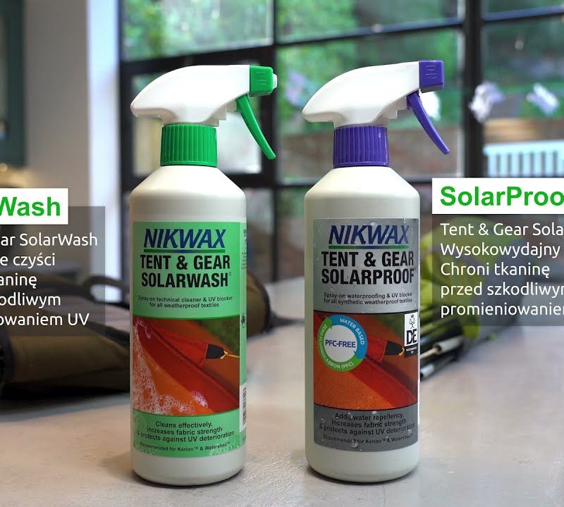 Impregnat do namiotów i sprzętu z ochroną UV Nikwax Tent & Gear SolarProof 1000 ml 3