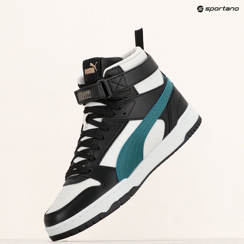 Buty PUMA RBD Game cool light gray/malachite/puma black/puma gold 12
