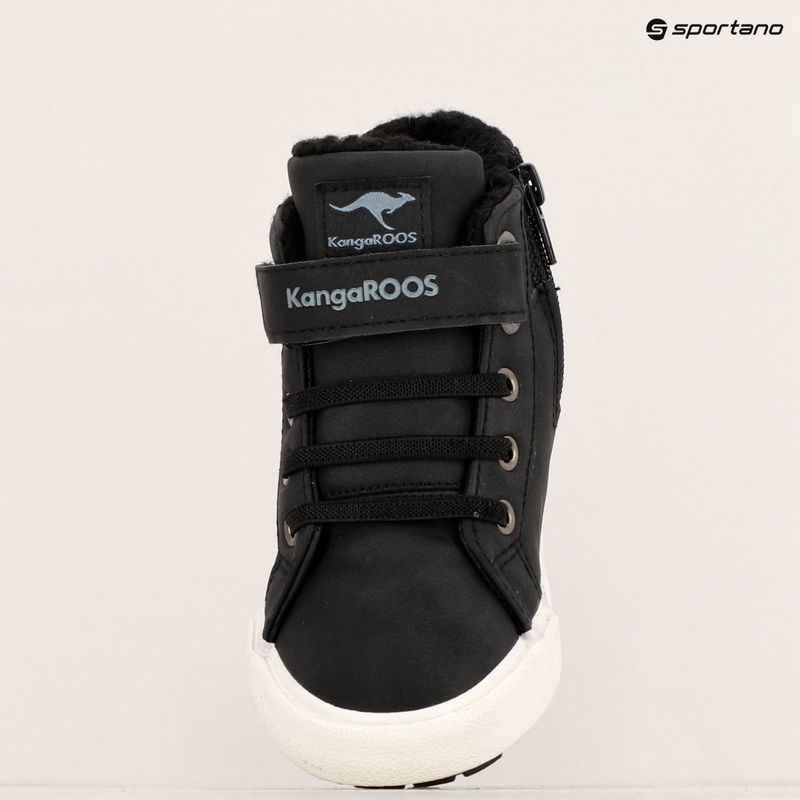 Buty dziecięce KangaROOS KaVu III jet black/steel grey 16