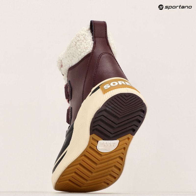 Śniegowce dziecięce Sorel Youth Out N About IV Chillz epic plum/black 9
