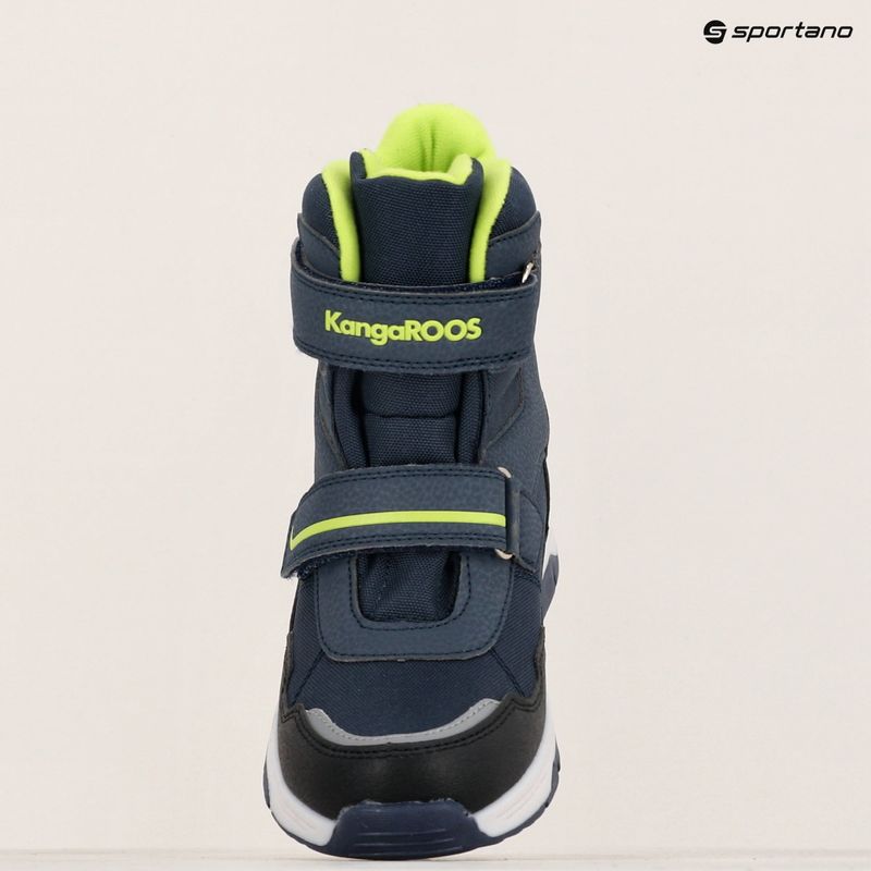 Śniegowce juniorskie KangaROOS K-MJ Camp V RTX dk navy/lime 9