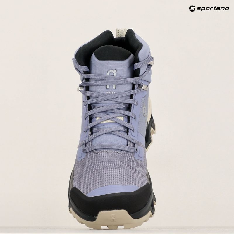 Buty turystyczne damskie On Cloudrock Waterproof feather/black 16