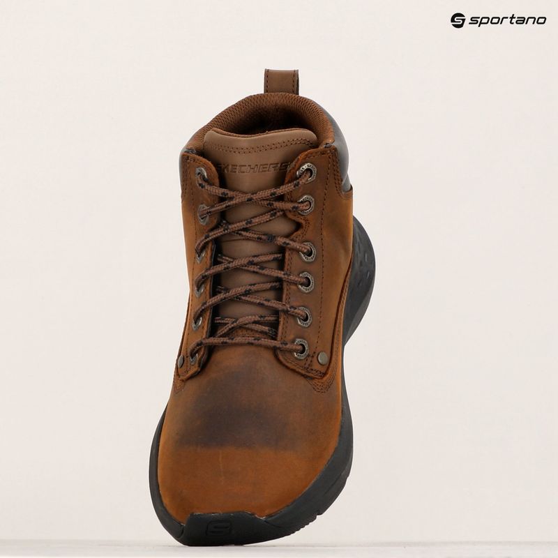 Buty męskie SKECHERS Parson Ederic dark brown 15