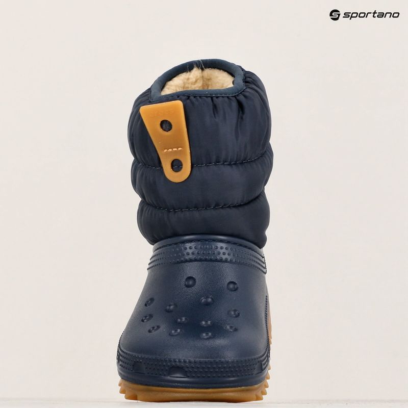 Śniegowce dziecięce Crocs Classic Neo Puff Boot Toddler navy/gum 9