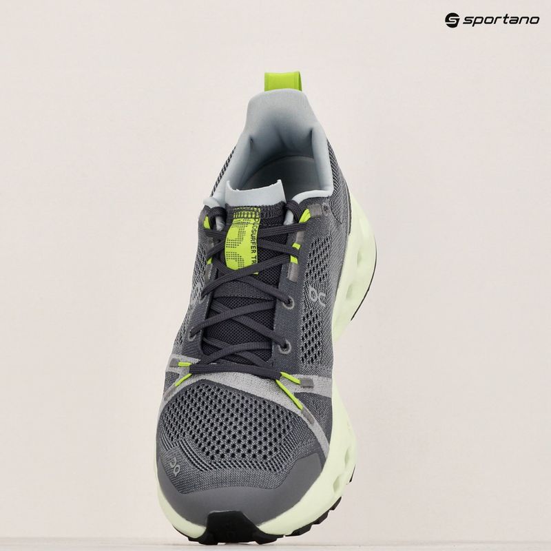 Buty do biegania męskie On Cloudsurfer Trail iron/lima 16
