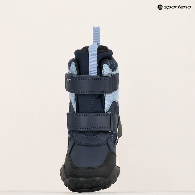 Śniegowce juniorskie Geox Trekkyup ABX navy/light avio 9