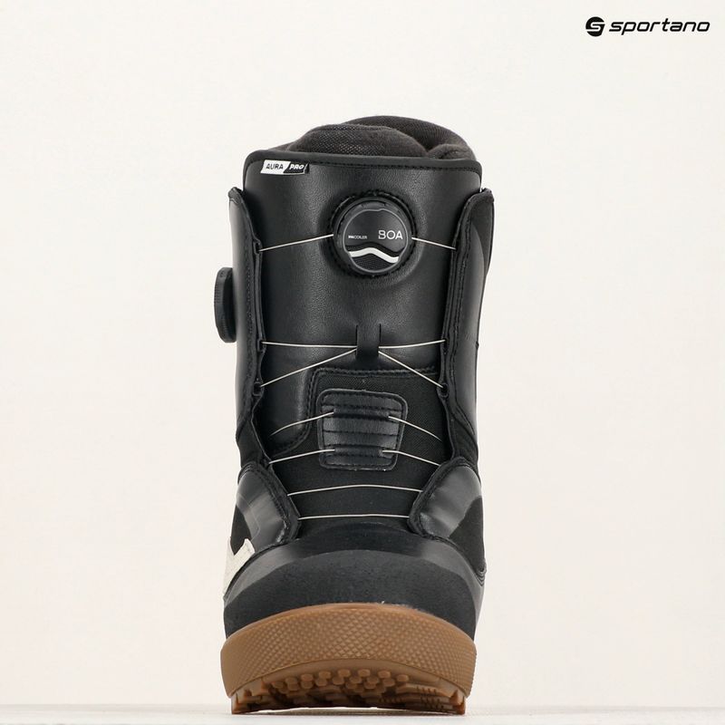 Buty snowboardowe męskie Vans Aura Pro black/white 15