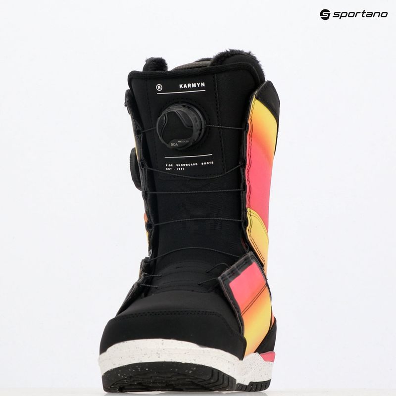 Buty snowboardowe damskie RIDE Karmyn Zonal W sunset 8