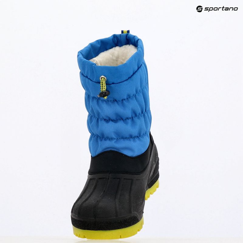 Śniegowce juniorskie CMP Hanki 3.0 Snowboots river/limegreen 9