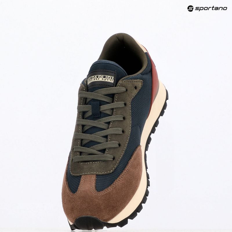 Buty męskie Napapijri Jet brown/navy 9