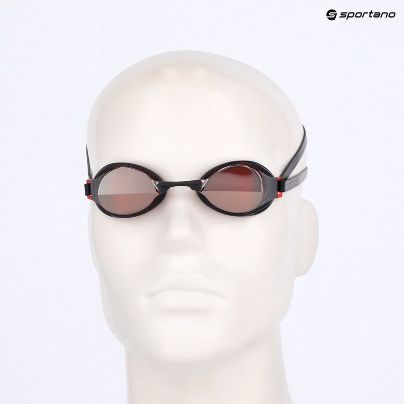 Okulary do pływania SWANS Ignition-M red/ silver 6