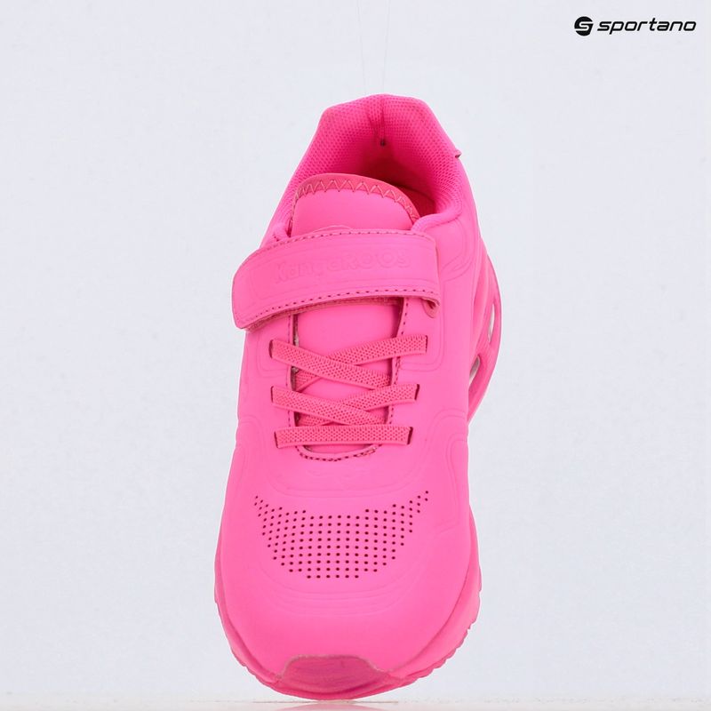 Buty dziecięce KangaROOS KX-Mega EV neon pink 9