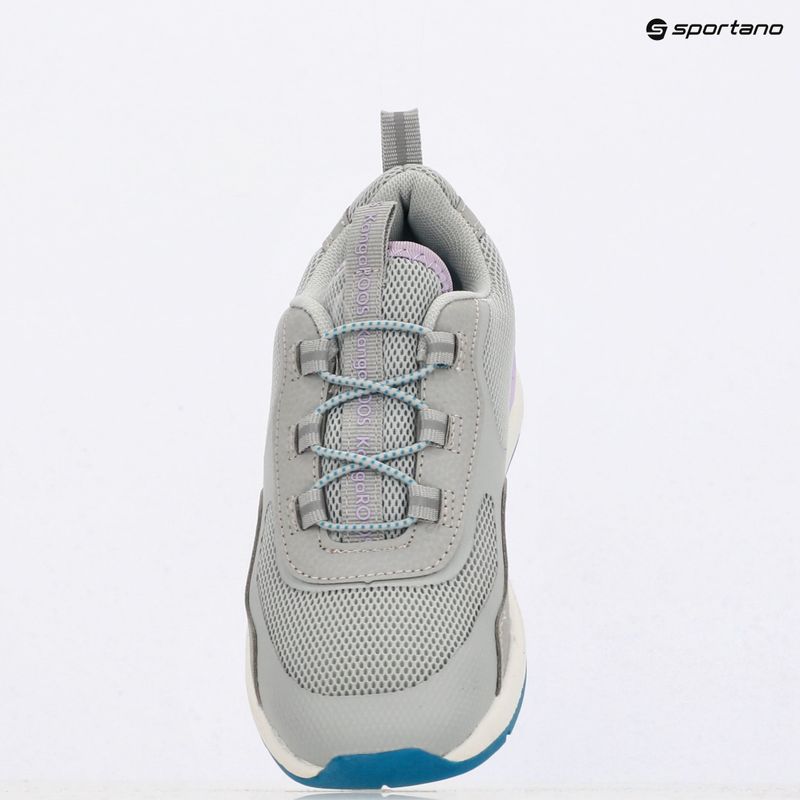 Buty dziecięce KangaROOS KD-Road vapor grey/lavender 9