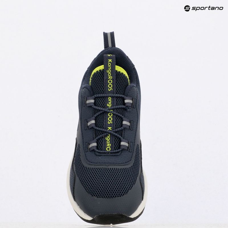 Buty dziecięce KangaROOS KD-Road dark navy/lime 9