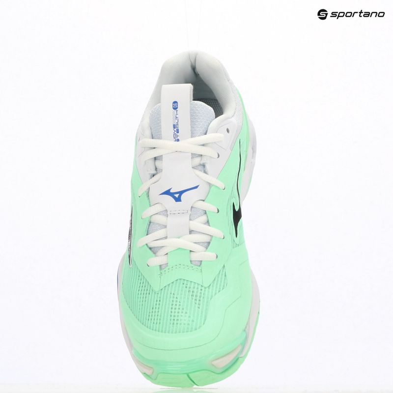 Buty do piłki ręcznej Mizuno Wave Stealth 6 neo mint/black/frontier blue 9