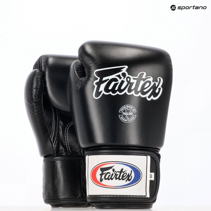 Rękawice bokserskie Fairtex Universal "Tight-Fit" Design black 8