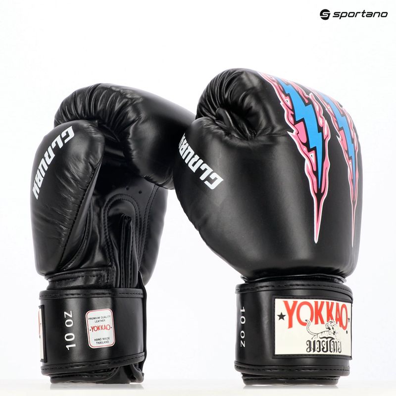 Rękawice bokserskie męskie YOKKAO East Club black 8