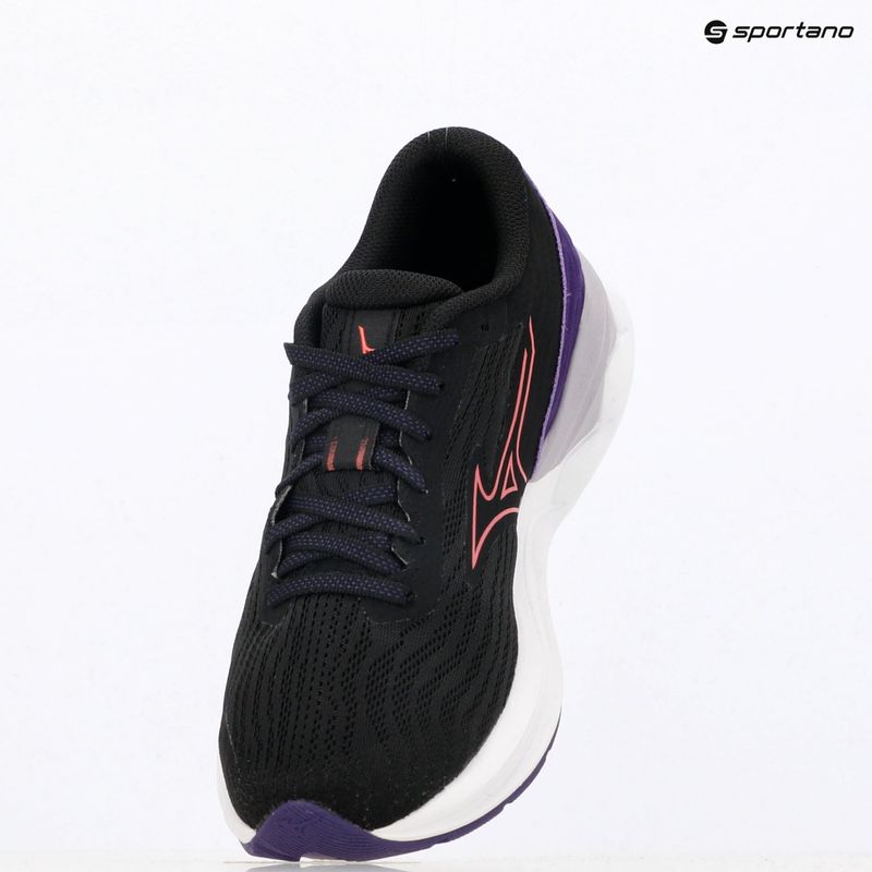 Buty do biegania damskie Mizuno Wave Revolt 3 black/camellia rose/violet indigo 9