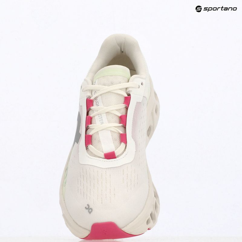 Buty do biegania damskie On Cloudmonster white/lima 9