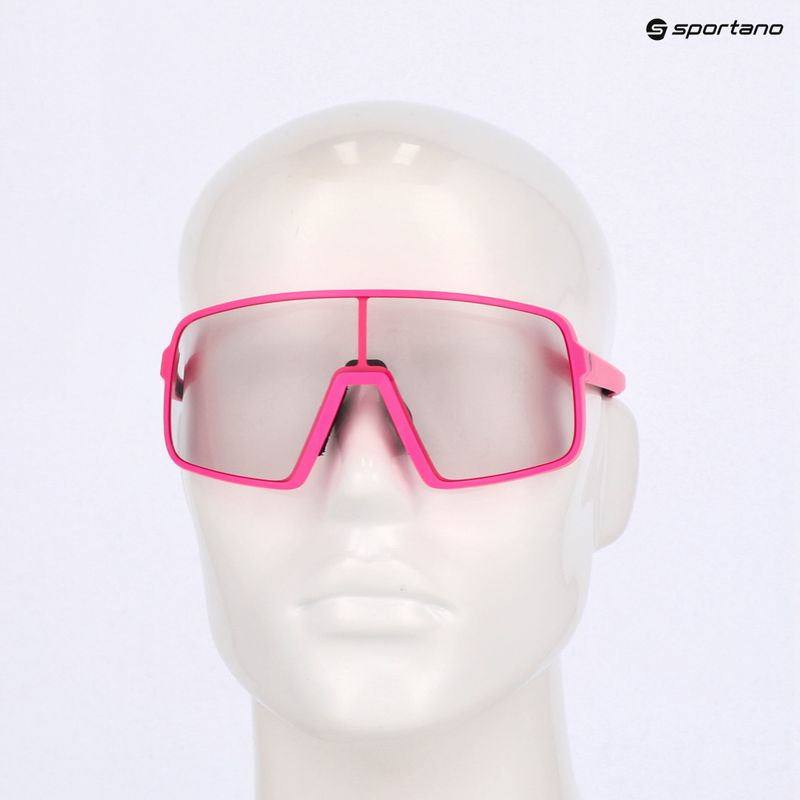 Okulary przeciwsłoneczne SCOTT Torica LS acid pink/grey light sensitive 7