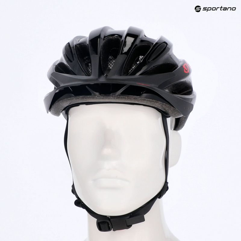 Kask rowerowy Giro Revel black bright red 9