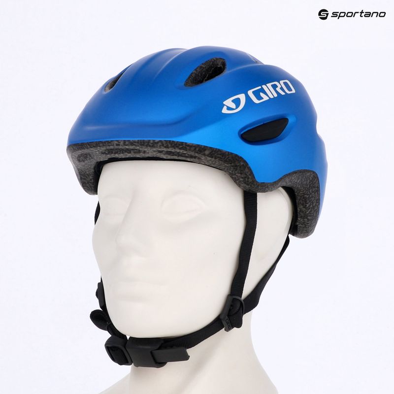 Kask rowerowy dziecięcy Giro Scamp Jr matte ano blue 9