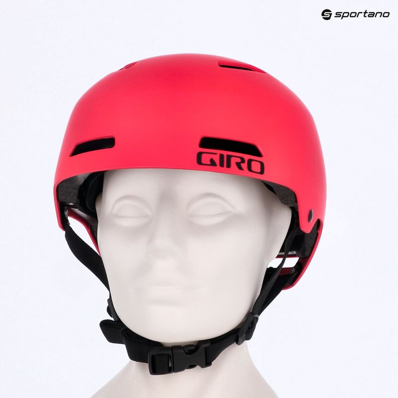 Kask rowerowy dziecięcy Giro Dime FS Jr matte bright red 9