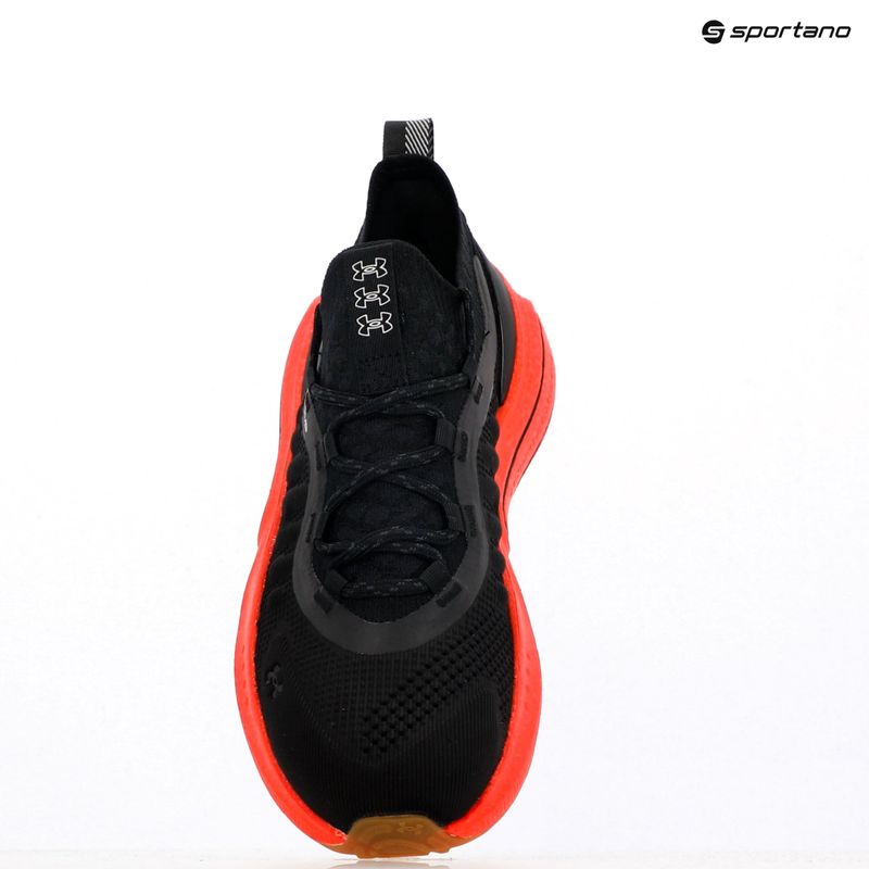 Buty męskie Under Armour Phantom 4 black/lava red/metallic silver 9