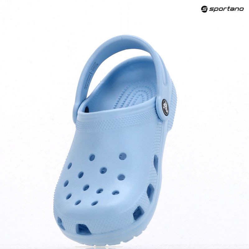 Klapki dziecięce Crocs Classic Clog Kids blue calcite 10
