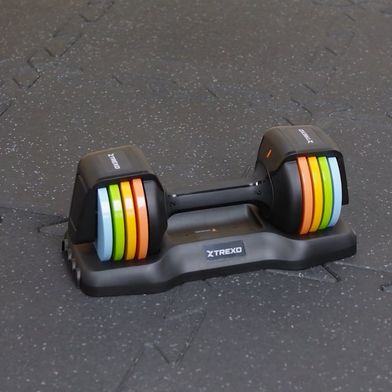 Hantel regulowany XTREXO 11,5 kg multicolor 14