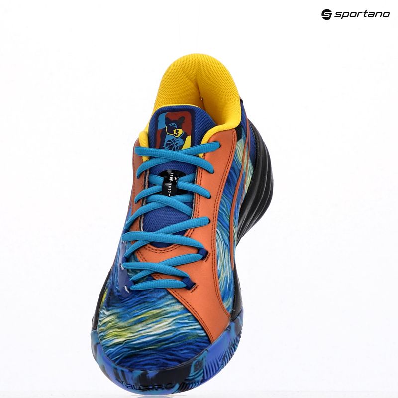 Buty do koszykówki męskie PUMA All-Pro Nitro Dylan Exhibit vivid blue/tropical blue 10