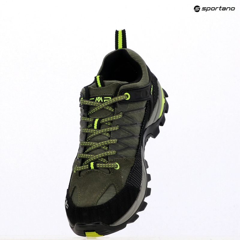Buty trekkingowe męskie CMP Rigel Low Wp jungle/yellow fluo 9