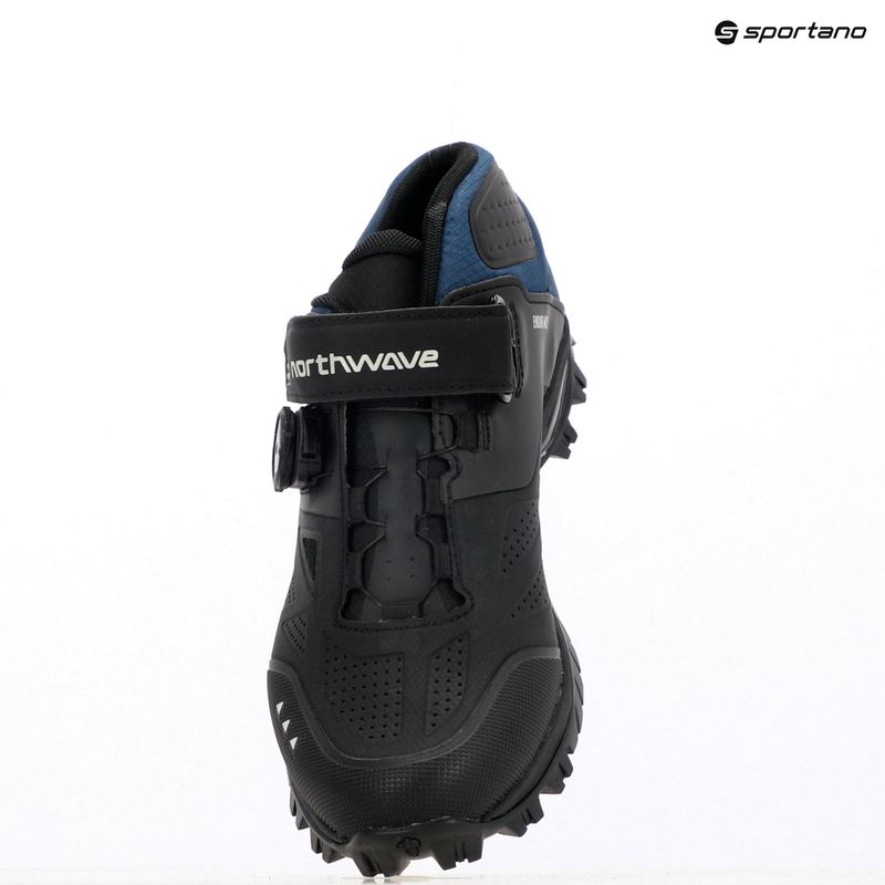 Buty rowerowe MTB męskie Northwave Enduro Mid 2 black/deep blue 9