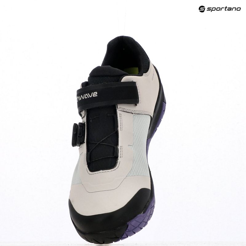 Buty rowerowe MTB męskie Northwave Overland Plus light grey/dark purple 13