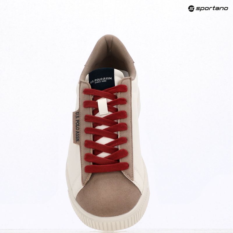 Buty męskie U.S.Polo Assn TYMES011 white/red 9