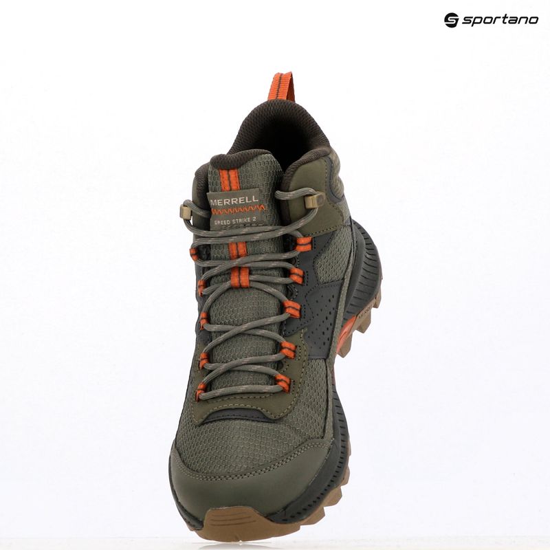 Buty męskie Merrell Speed Strike 2 Mid GTX olive 9